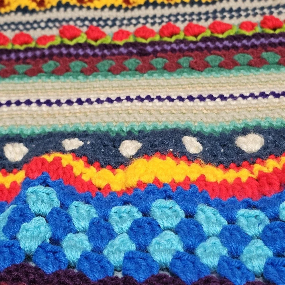 Breaking Bad Jessie Pinkman Handmade Crochet By Me As We Go‎ Stripey Blanket 3D